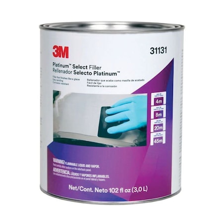 3M 3M Platinum Select Filler, 31131, Gallon 7100095934
